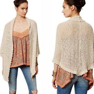 Anthropologie Angel of the North Nyla Shawl, XS/S